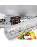 Кухненско предпазно алуминиево фолио за плот AK03S, 3м х 60см, самозалепващо