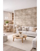 Тапет 3D сиво-бял камък C23, самозалепващ, 70 х 77см Тапет 3D сиво-бял камък C23, самозалепващ, 70 х 77см