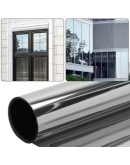 Слънцезащитно UV фолио за прозорци, 5м х 60см, silver