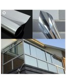 Слънцезащитно UV фолио за прозорци, 5м х 60см, silver