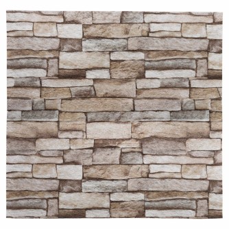 Тапет 3D тухли капучино C1,  самозалепващo пано, 70 х 77см