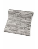 Винилов тапет сив камък A-2118, 10м х 45см, самозалепващ