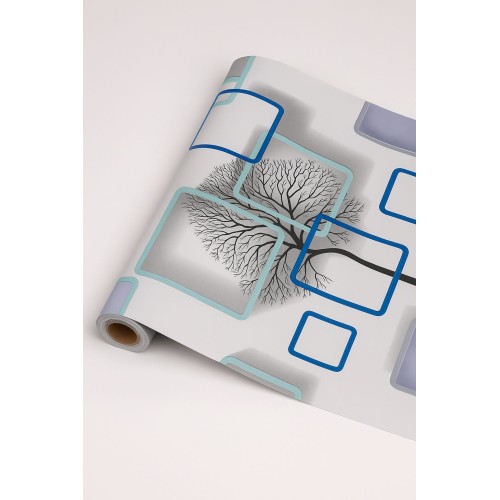 Винилов тапет B-5093, 10м х 45см, самозалепващ