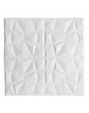 Тапет 3D самозалепващ за тавани и стени ND1, бял, 70 х 70см 