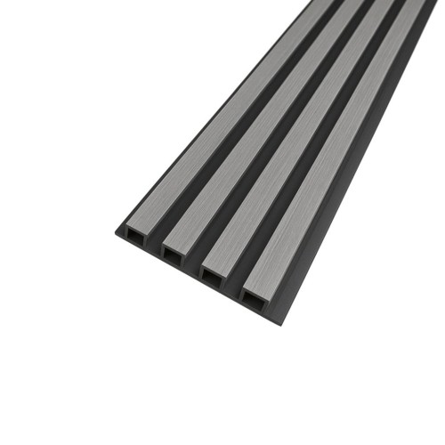 3D декоративни панели за стени и тавани, 260х16см, WPC4, LK1018-Black 3D декоративни панели за стени и тавани, 260х16см, WPC4, LK1018-Black