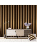 3D декоративни панели, 290х20см, WPC, GOLD