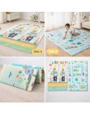 Детски килим за игра 180*200см, термо, мека пяна, двулицев Детски килим за игра 180*200см, термо, мека пяна, двулицев