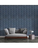 Стенен панел 3D, 120*60*2.5см, E009, PU, външен и вътрешен монтаж