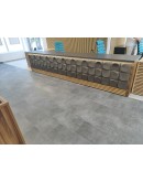 Стенен панел 3D, 120*60*2.5см, E003, PU, Elegant Black, външен и вътрешен монтаж