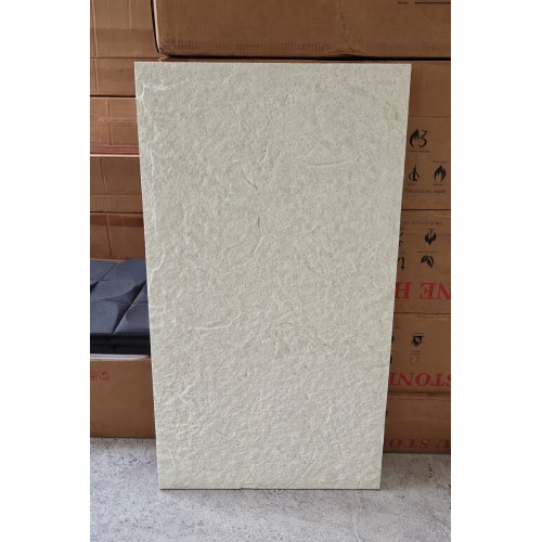 3D декоративен камък PU G005, 60*120*1.8см, бял 3D декоративен камък PU G005, 60*120*1.8см, бял