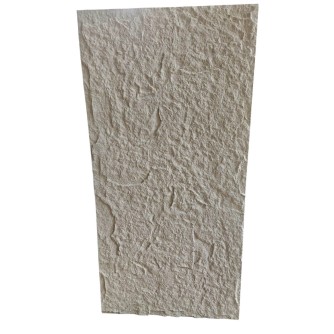 3D декоративен камък PU G005, 60*120*1.8см, бял