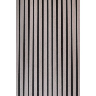 Акустичен панел за стена L1Q, дърво, 270x60см| Сив цвят