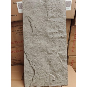 Декоративен панел 3D камък A009, 120*60*3см, PU, Cement Grey