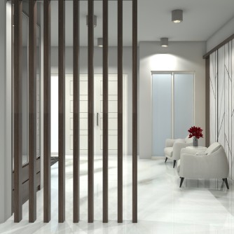 Декоративен профил за преграждане LK3011, 290*7.5*5см