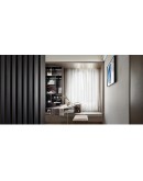 Декоративен профил за преграждане LK1018, Сив, 290*7.5*5см