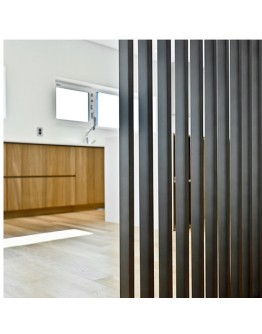 Декоративен профил за преграждане LK1018, Сив, 290*7.5*5см