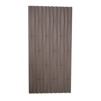 Стенен панел 3D, 120*60*2.5см, E0041, външен и вътрешен монтаж, PU, Elegant Black