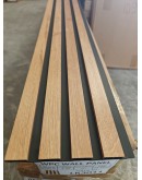 3D декоративен панел, 260х16см, WPC4, M-026, натурален дъб