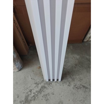 3D декоративен интериорен панел, 260х20см, WPC4, 100-372A05, БЯЛ