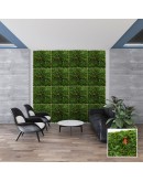 Декоративно пано растения и цветя E005| 100 х 100 см| Red Paml, зелена стена Декоративно пано растения и цветя E005| 100 х 100 см| Red Paml, зелена стена