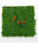 Декоративно пано растения и цветя E005| 100 х 100 см| Red Paml, зелена стена Декоративно пано растения и цветя E005| 100 х 100 см| Red Paml, зелена стена