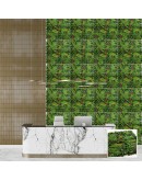 Декоративно изкуствено пано с растения Phoenix Tail - E004 | 100 х 100 см|стени|тавани