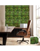 Декоративно изкуствено пано с растения Phoenix Tail - E004 | 100 х 100 см|стени|тавани