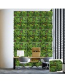 Декоративно изкуствено пано с растения Phoenix Tail - E004 | 100 х 100 см|стени|тавани