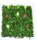 Декоративно пано растения E006 | 100 х 100 см| евкалипт и борови клонки	 Декоративно пано растения E006 | 100 х 100 см| евкалипт и борови клонки