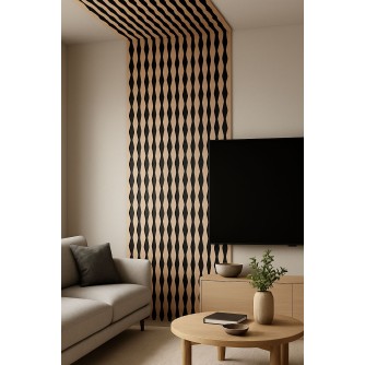 Акустичен панел мдф и филц J2427| 270*60см| декор и звукоизолация