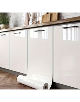 Самозалепващо PVC фолио бял гланц|3м*60см