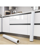 Самозалепващо PVC фолио бял гланц|3м*60см