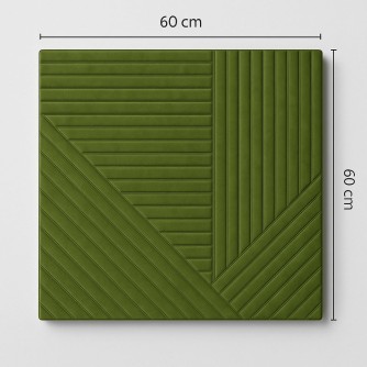 Меки самозалепващи велурени 3D пана 60*60см*7мм