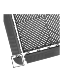 Модулна подова настилка за гаражи, 40*40*1.8см