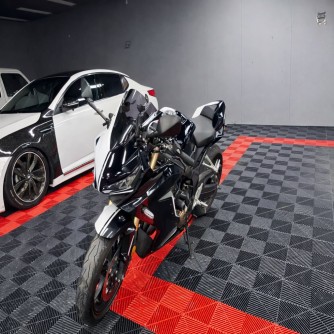 Модулна подова настилка за гаражи, 40*40*1.8см