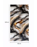 Самозалепващо стенно пано 120 х 60см| Мрамор QD-F36| XPE