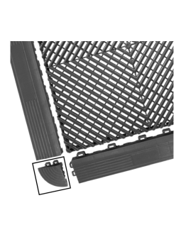 Елементи за модулна pvc подова настилка за гаражи|кантове|ъгли