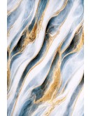 Мраморен 3D самозалепващ ролков тапет 90555D2, 3м*1.2м