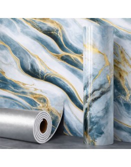 Мраморен 3D самозалепващ ролков тапет 90555D2, 3м*1.2м