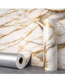 Мраморен 3D самозалепващ ролков тапет 90619D1, 3м*1.2м Мраморен 3D самозалепващ ролков тапет 90619D1, 3м*1.2м