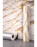 Мраморен 3D самозалепващ ролков тапет 90619D1, 3м*1.2м Мраморен 3D самозалепващ ролков тапет 90619D1, 3м*1.2м