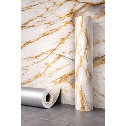 Мраморен 3D самозалепващ ролков тапет 90619D1, 3м*1.2м Мраморен 3D самозалепващ ролков тапет 90619D1, 3м*1.2м