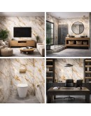 Мраморен 3D самозалепващ ролков тапет 90619D1, 3м*1.2м Мраморен 3D самозалепващ ролков тапет 90619D1, 3м*1.2м