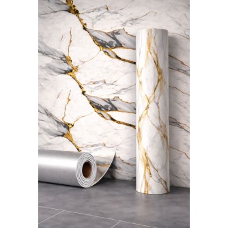 Мраморен 3D самозалепващ ролков тапет T90592D1, 3м*1.2м