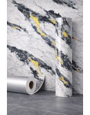 Мраморен 3D самозалепващ ролков тапет LJ6603, 3м*1.2м Мраморен 3D самозалепващ ролков тапет LJ6603, 3м*1.2м