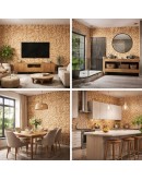 Мраморен 3D самозалепващ ролков тапет TJ030, 3м*1.2м