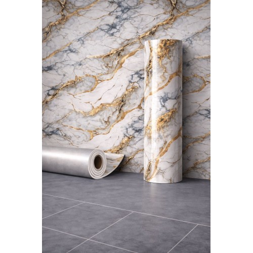 Мраморен 3D самозалепващ ролков тапет 90529D1, 3м*1.2м Мраморен 3D самозалепващ ролков тапет 90529D1, 3м*1.2м