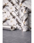 Мраморен 3D самозалепващ ролков тапет 9055D2, 3м*1.2м