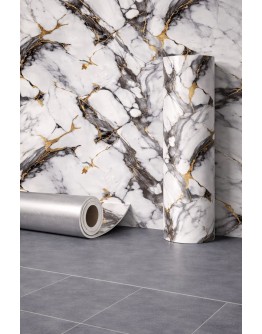 Мраморен 3D самозалепващ ролков тапет 9055D2, 3м*1.2м