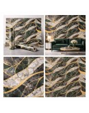 Мраморен 3D самозалепващ ролков панел 90671D1, 3м*1.2м